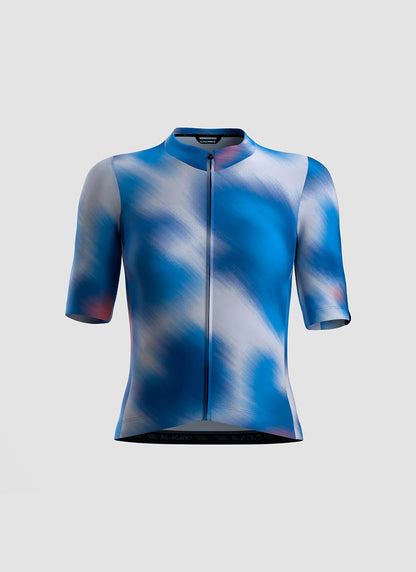 Áo đạp xe Nữ Black Sheep TEAM Jersey - Tokyo Blue