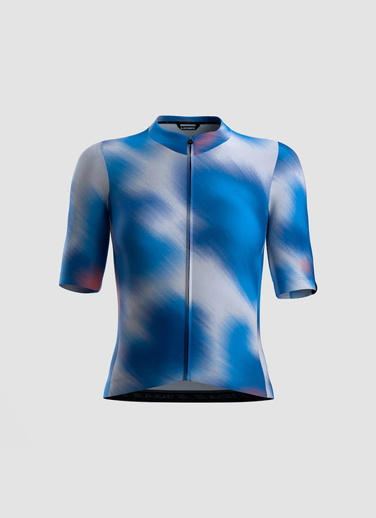 Áo đạp xe Nữ Black Sheep TEAM Jersey - Tokyo Blue
