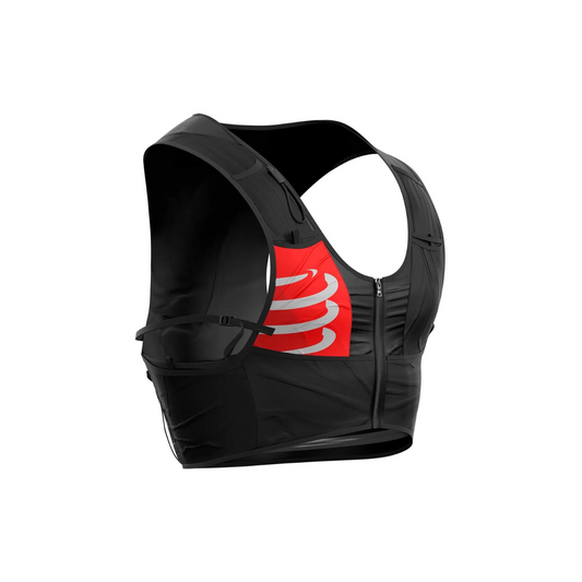 Vest chạy Trail Compressport Unisex's UltRun S Pack - Đen (Black)