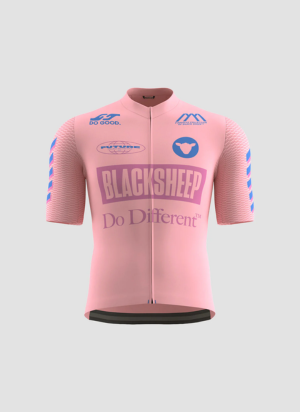 Áo đạp xe Nữ Black Sheep Aero SS Jersey - Future Faded Pink