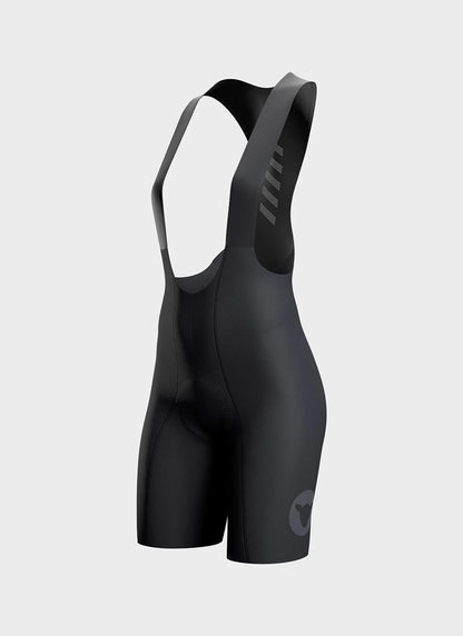 Quần yếm đạp xe Nữ Black Sheep Team 7" Bib - Đen (Black on Black)