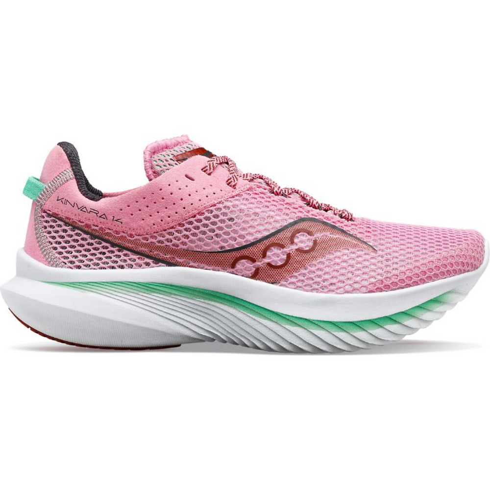 Giày chạy bộ Nữ Saucony Kinvara 14 - Hồng (Peony/Sprig)