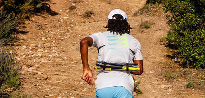 Vest chạy Trail Compressport UltRun Evo 10 - Xám (Gray Violet/Blue Green)