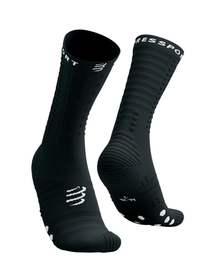 Tất Chạy Bộ Compressport Aero Socks 2.0 - Đen (Black)