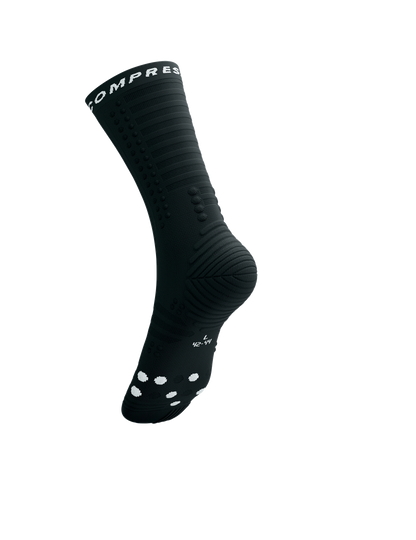 Tất Chạy Bộ Compressport Aero Socks 2.0 - Đen (Black)