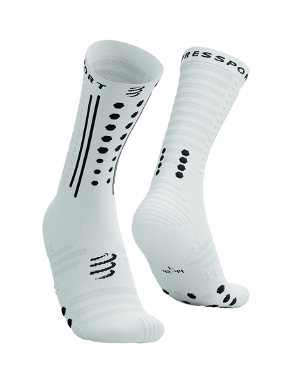 Tất Chạy Bộ Compressport Aero Socks 2.0 - Trắng (White)