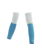 Băng bảo vệ ống tay Compressport ArmForce Ultralight - Norse Blue/Neon Green