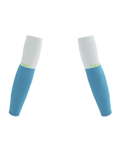 Băng bảo vệ ống tay Compressport ArmForce Ultralight - Norse Blue/Neon Green