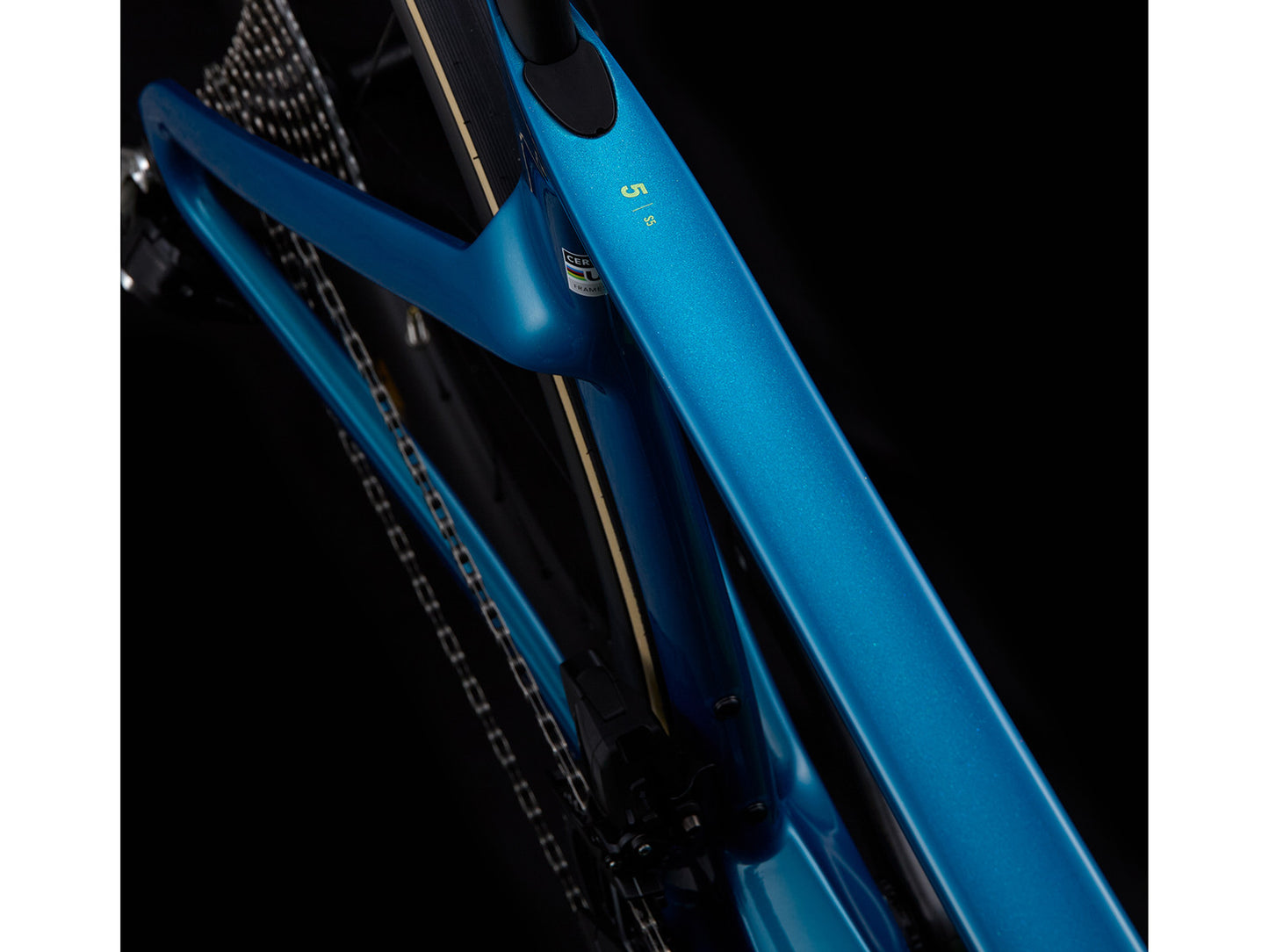 Sườn xe đạp Road Cervelo S5 - Reef Blue