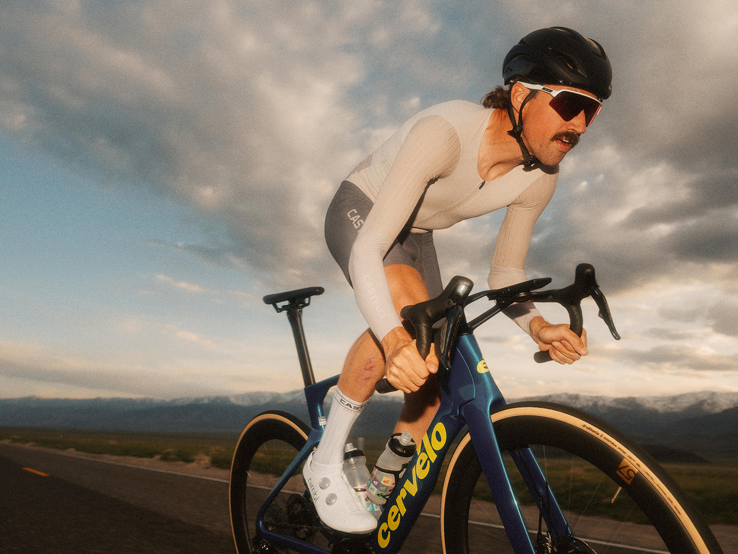 Sườn xe đạp Road Cervelo S5 - Reef Blue