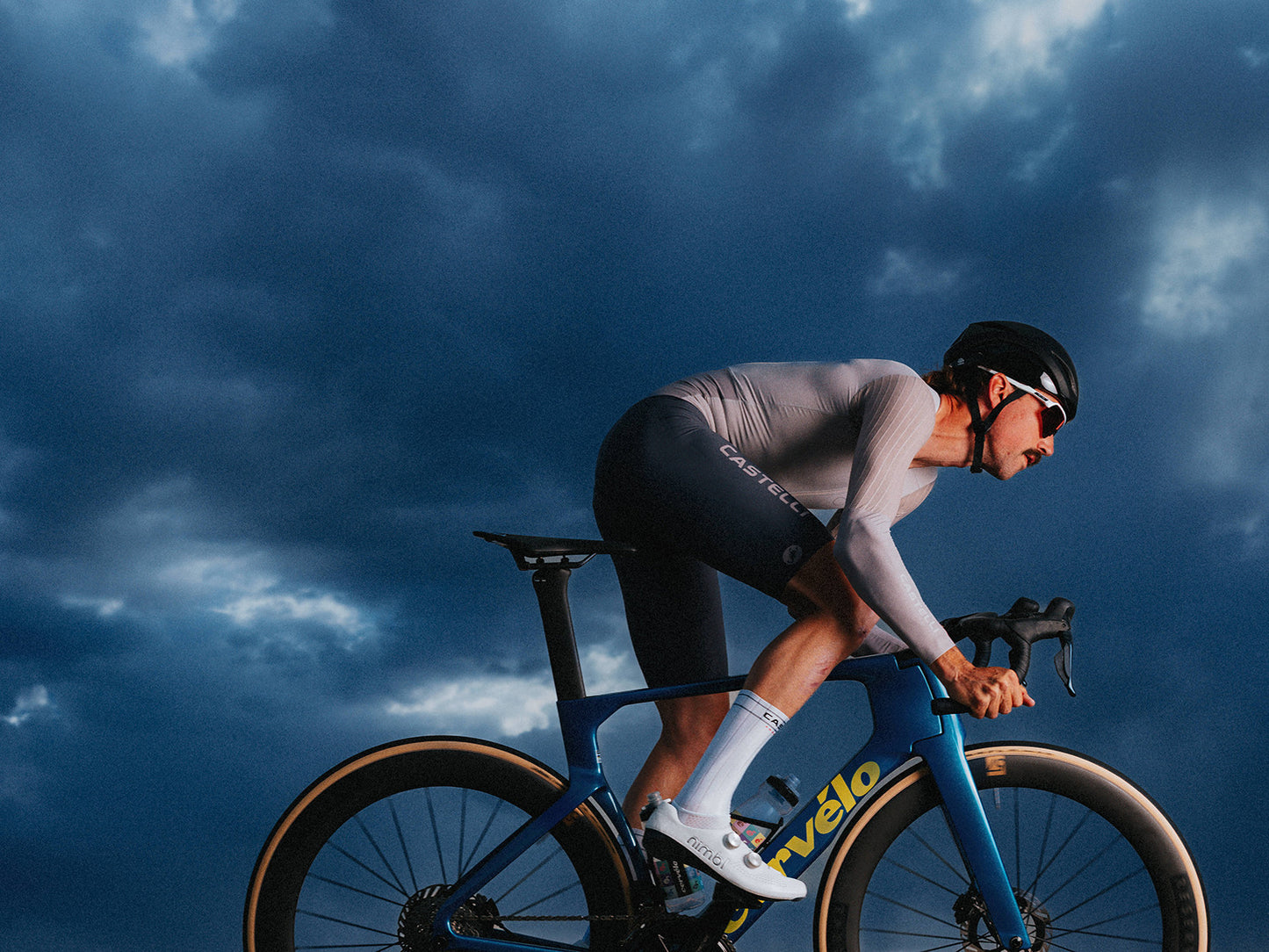 Sườn xe đạp Road Cervelo S5 - Reef Blue