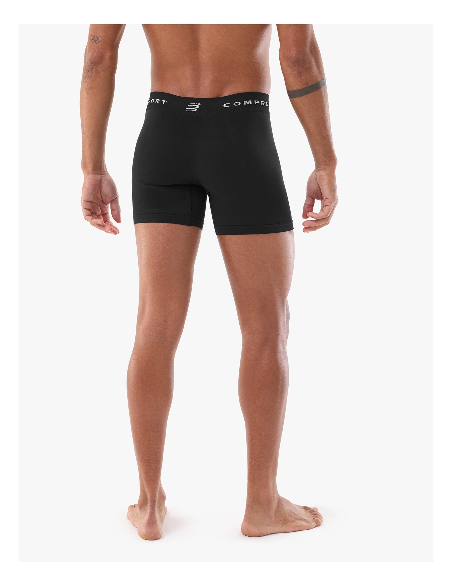 Quần Lót Thể Thao Nam Compressport Feelfree Seamless Boxer - Đen (Black)
