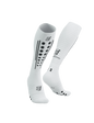 Tất chạy bộ Compressport Full Socks Aero 2.0 - Trắng/Đen (Whte/Black)