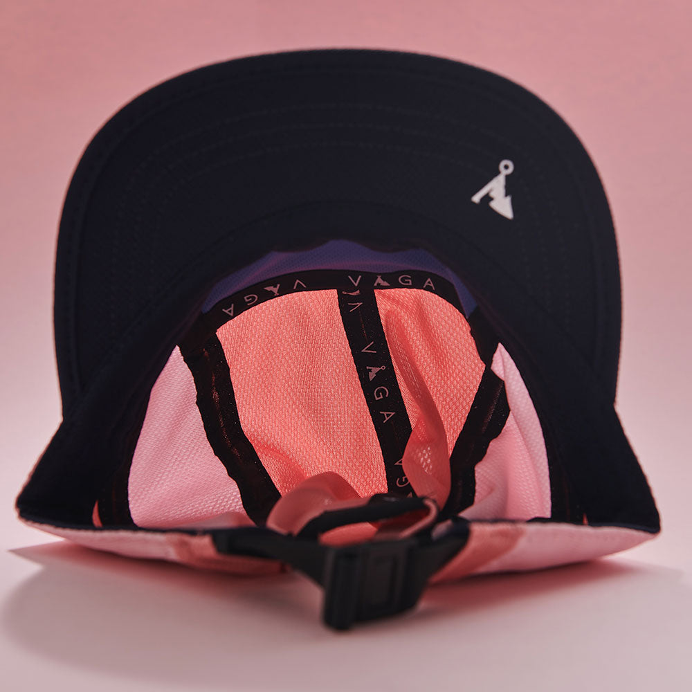 Nón VAGA - Club Cap - Postal Blue/Pastel Pink/Pink/Navy Blue