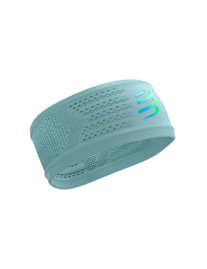 Băng đô thể thao Compressport Headband On/Off - Xanh Ether