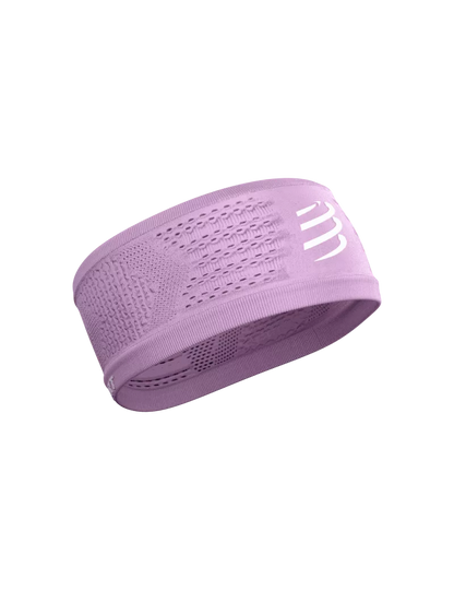 Băng đô thể thao Compressport Unisex's Headband On/Off - Hồng Orchid