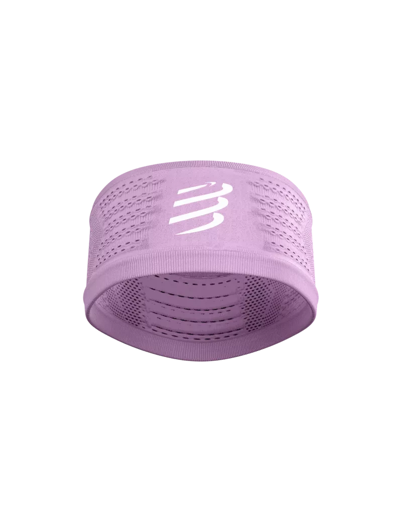 Băng đô thể thao Compressport Unisex's Headband On/Off - Hồng Orchid