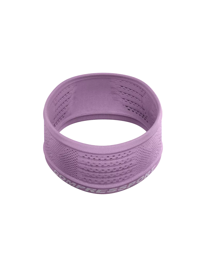 Băng đô thể thao Compressport Unisex's Headband On/Off - Hồng Orchid