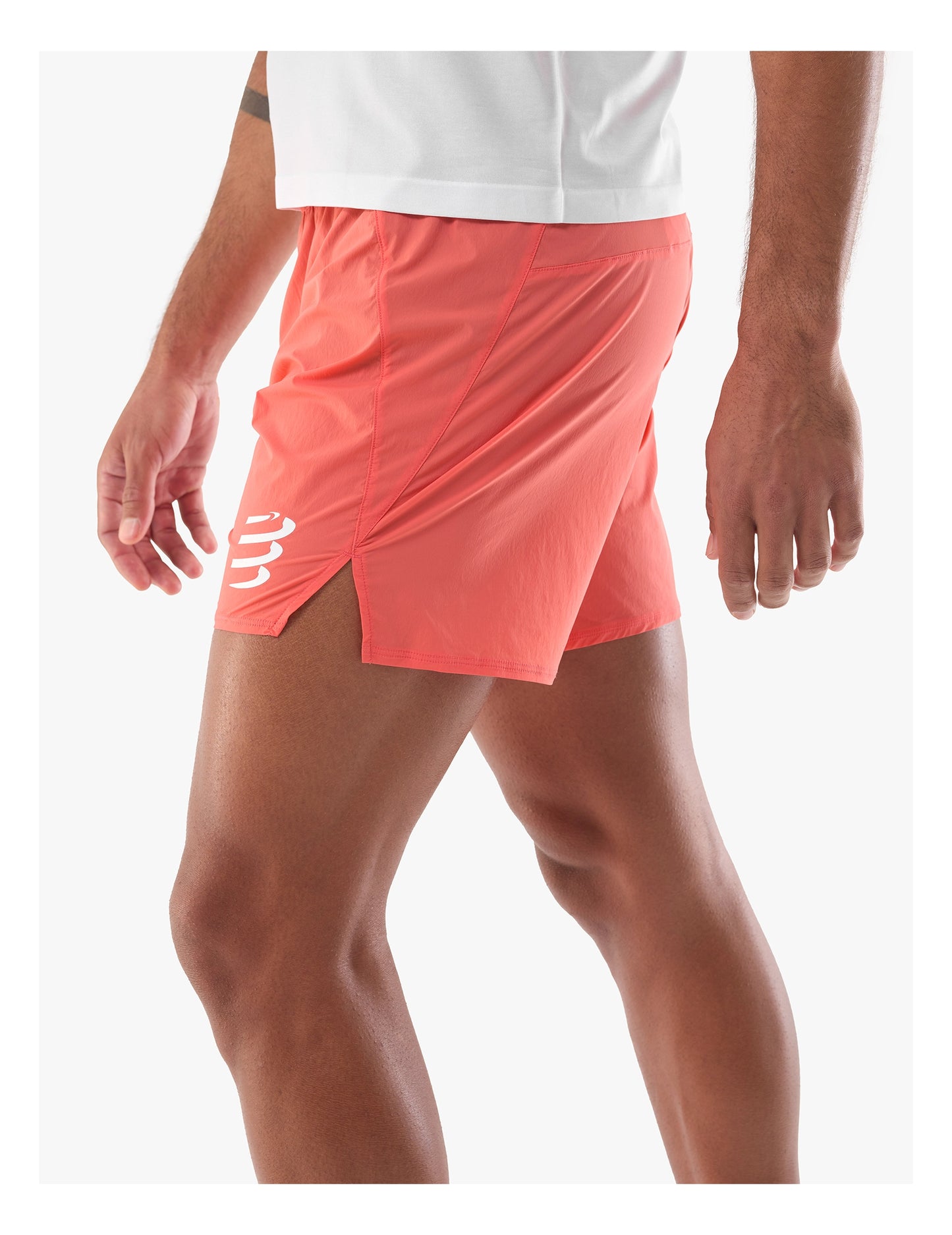 Quần Chạy Bộ Nam Compressport Performance Short - Tigerlily