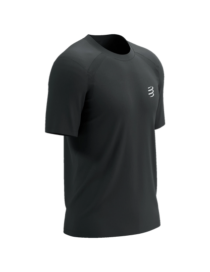 Áo chạy Bộ Nam Compressport Performance SS Tshirt - Đen