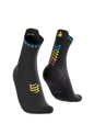 Tất Chạy Bộ Compressport Pro Racing Socks v4.0 Run High IRONMAN 2026 - Đen
