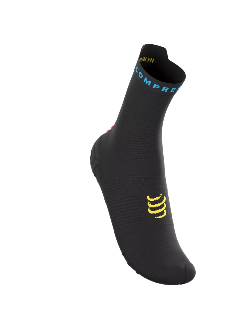 Tất Chạy Bộ Compressport Pro Racing Socks v4.0 Run High IRONMAN 2026 - Đen