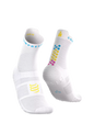 Tất Chạy Bộ Compressport Pro Racing Socks v4.0 Run High IRONMAN 2026 - Trắng