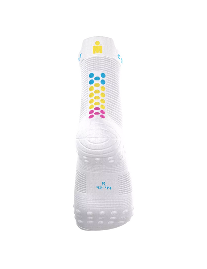 Tất Chạy Bộ Compressport Pro Racing Socks v4.0 Run High IRONMAN 2026 - Trắng