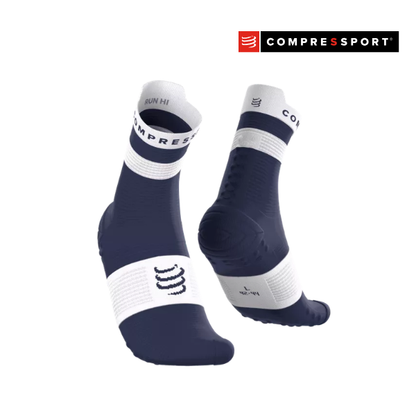 Tất Chạy Bộ Compressport Pro Racing Socks v4.0 Run High - Xanh/Đen