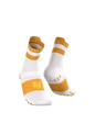 Tất Chạy Bộ Compressport Pro Racing Socks v4.0 Run High - Trắng/Vàng (White/Sunflower)