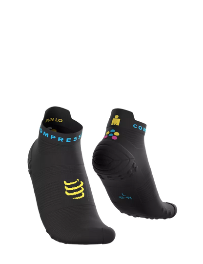 Tất Chạy Bộ Compressport Pro Racing Socks v4.0 Run Low IRONMAN 2026 - Trắng