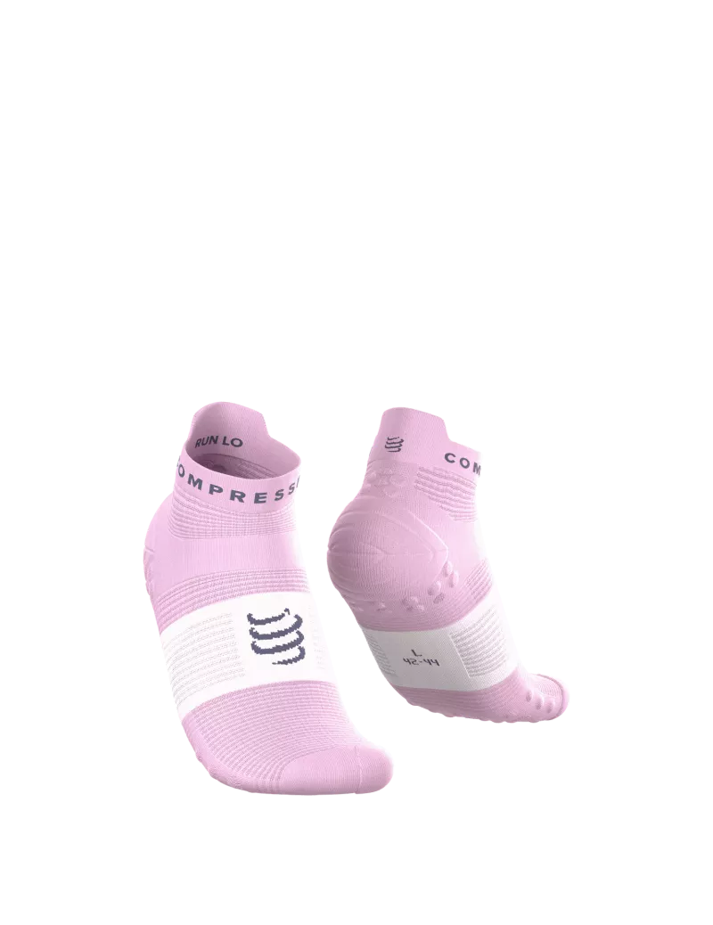 Tất Chạy Bộ Compressport Pro Racing Socks v4.0 Run Low - Hồng Orchid