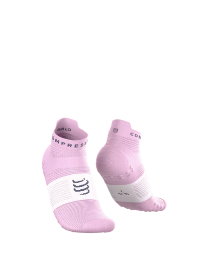 Tất Chạy Bộ Compressport Pro Racing Socks v4.0 Run Low - Hồng Orchid
