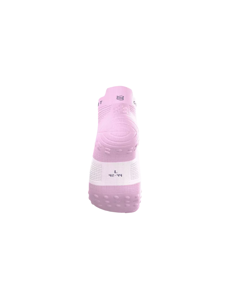 Tất Chạy Bộ Compressport Pro Racing Socks v4.0 Run Low - Hồng Orchid