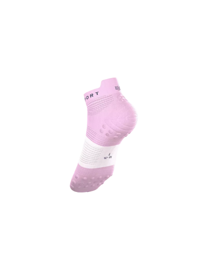 Tất Chạy Bộ Compressport Pro Racing Socks v4.0 Run Low - Hồng Orchid