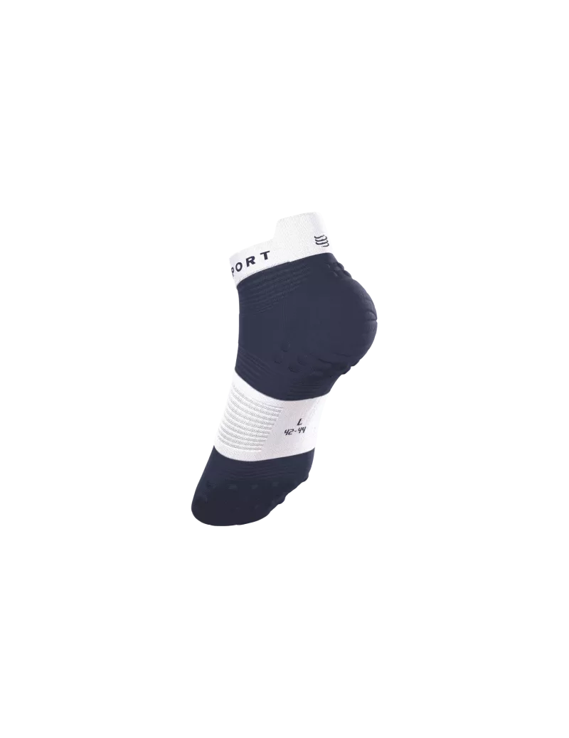 Tất Chạy Bộ Compressport Pro Racing Socks v4.0 Run Low - Xanh/Đen