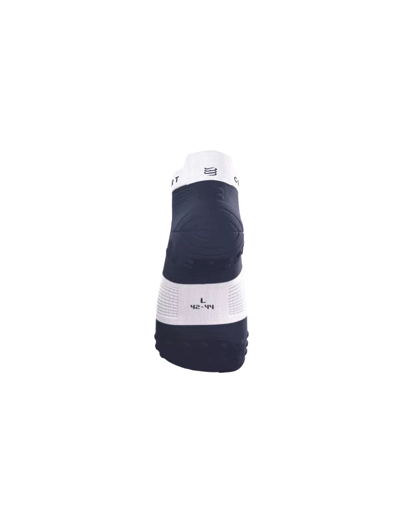 Tất Chạy Bộ Compressport Pro Racing Socks v4.0 Run Low - Xanh/Đen
