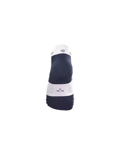 Tất Chạy Bộ Compressport Pro Racing Socks v4.0 Run Low - Xanh/Đen