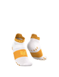 Tất Chạy Bộ Compressport Pro Racing Socks v4.0 Run Low - Vàng Sunflower
