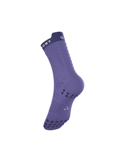 Tất chạy Trail Compressport Pro Racing Socks v4.0 Trail - Tím Peacoat
