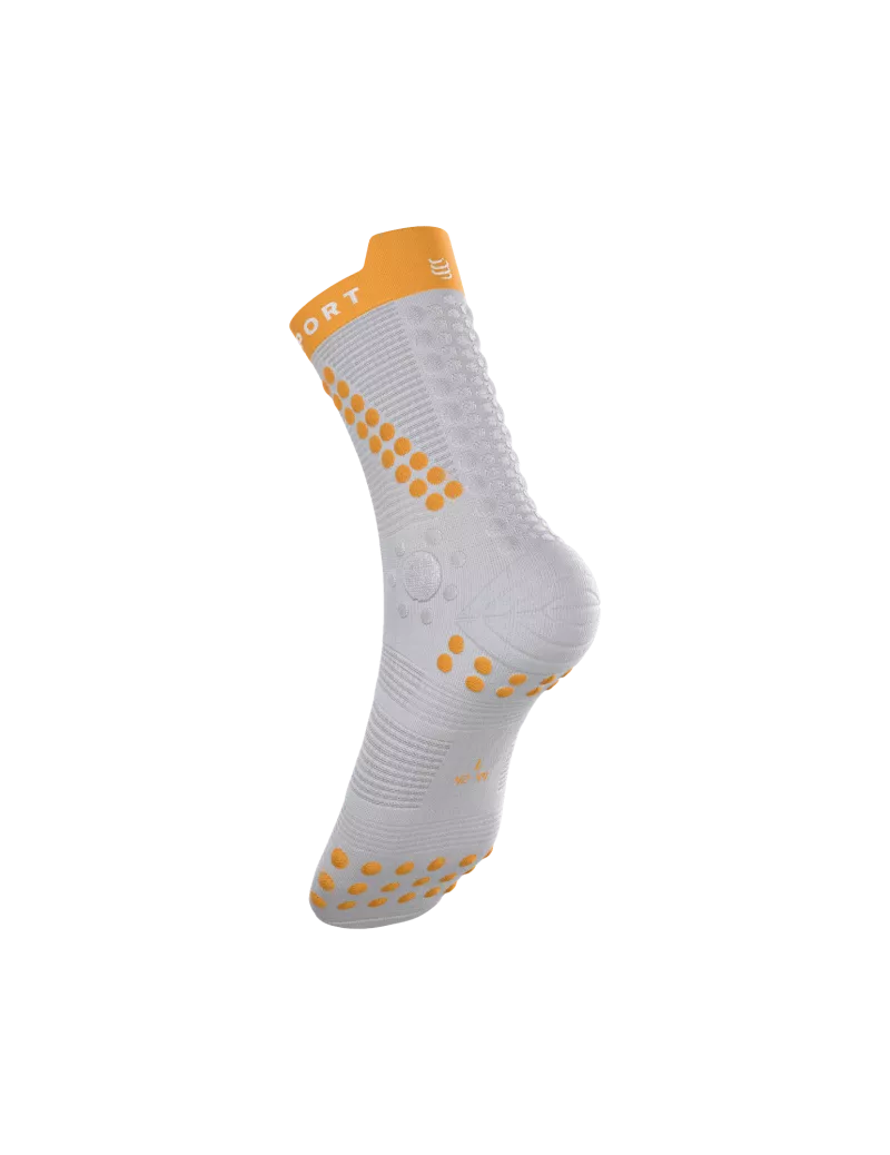 Tất chạy Trail Compressport Pro Racing Socks v4.0 Trail - Gray Violet/Apricot