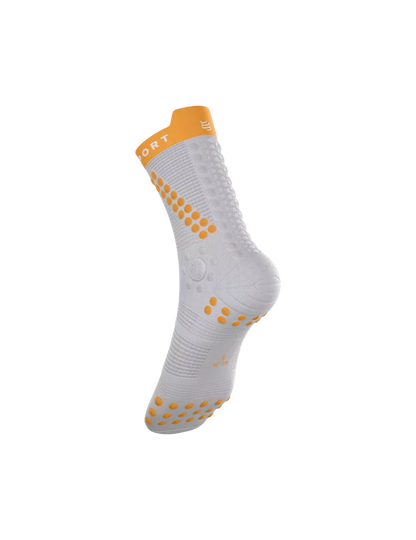 Tất chạy Trail Compressport Pro Racing Socks v4.0 Trail - Gray Violet/Apricot