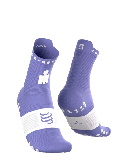 Tất Chạy Bộ Compressport Pro Racing Socks v4.0 Run High IRONMAN 2026 - Tím Jacaranda
