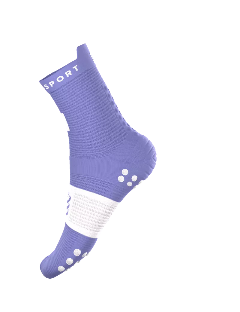Tất Chạy Bộ Compressport Pro Racing Socks v4.0 Run High IRONMAN 2026 - Tím Jacaranda