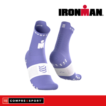 Tất Chạy Bộ Compressport Pro Racing Socks v4.0 Run High IRONMAN 2026 - Tím Jacaranda