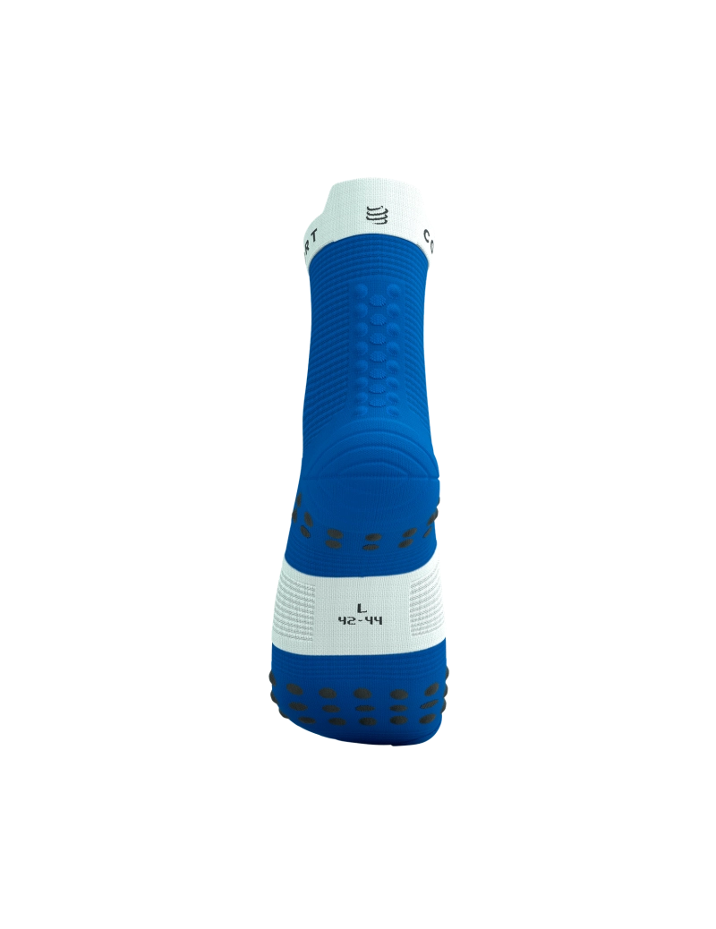 Tất Chạy Bộ Compressport Pro Racing Socks v4.0 Run High - Xanh Princess