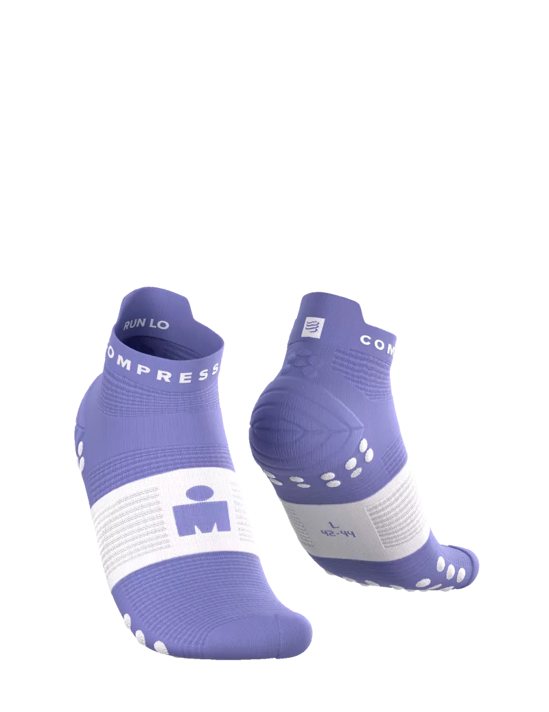 Tất Chạy Bộ Compressport Pro Racing Socks v4.0 Run Low IRONMAN 2026 - Tím Jacaranda