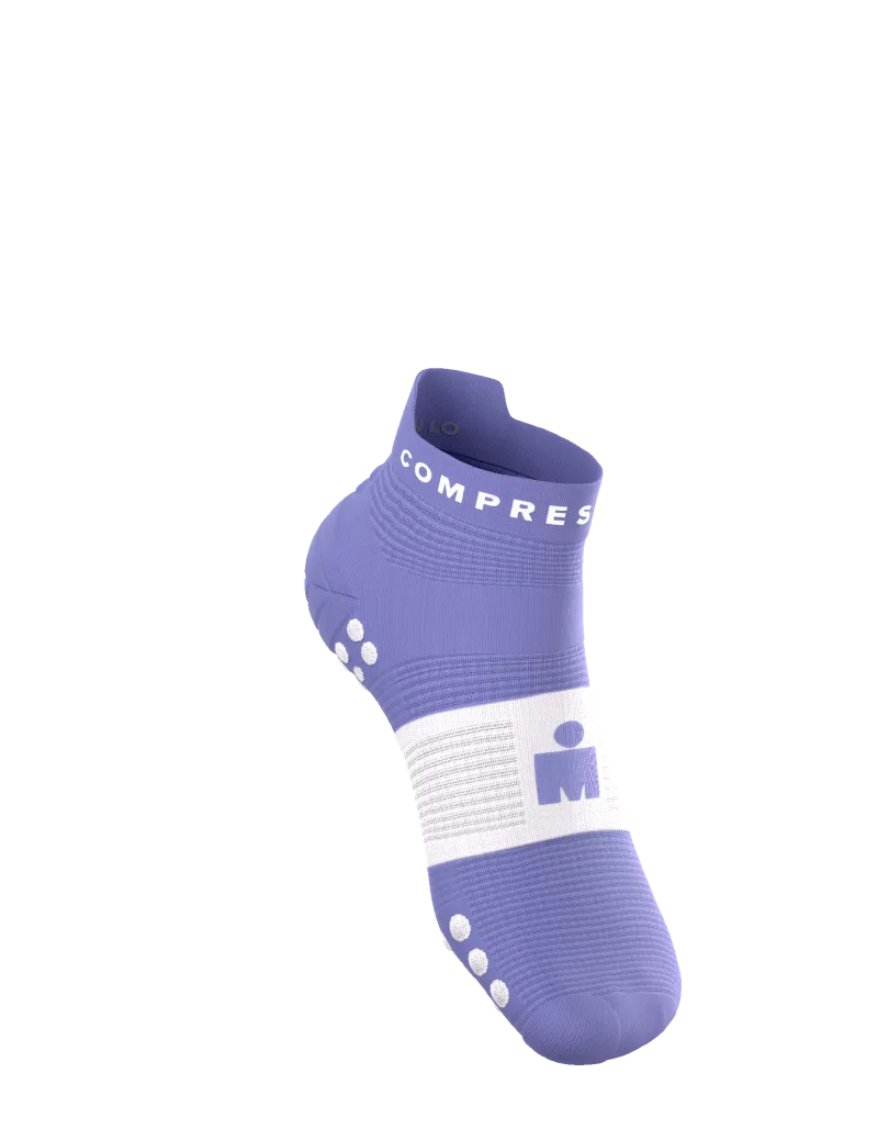 Tất Chạy Bộ Compressport Pro Racing Socks v4.0 Run Low IRONMAN 2026 - Tím Jacaranda