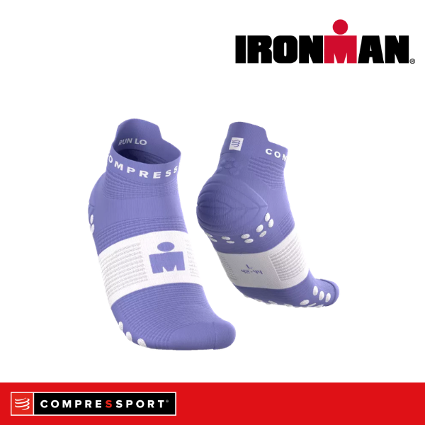 Tất Chạy Bộ Compressport Pro Racing Socks v4.0 Run Low IRONMAN 2026 - Tím Jacaranda