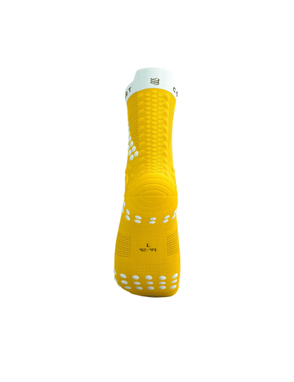 Tất chạy Trail Compressport Pro Racing Socks v4.0 Trail - Vàng (Lemon/White)